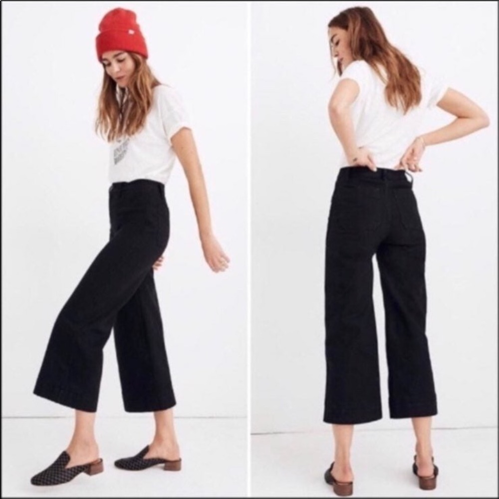 Madewell Emmett Wide-Leg Crop.